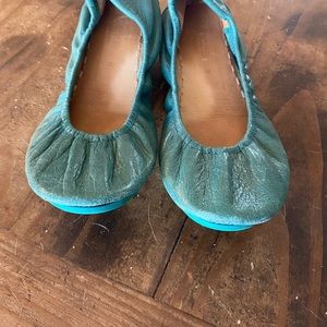 Pacific Green Tieks Ballet Flats - size 9